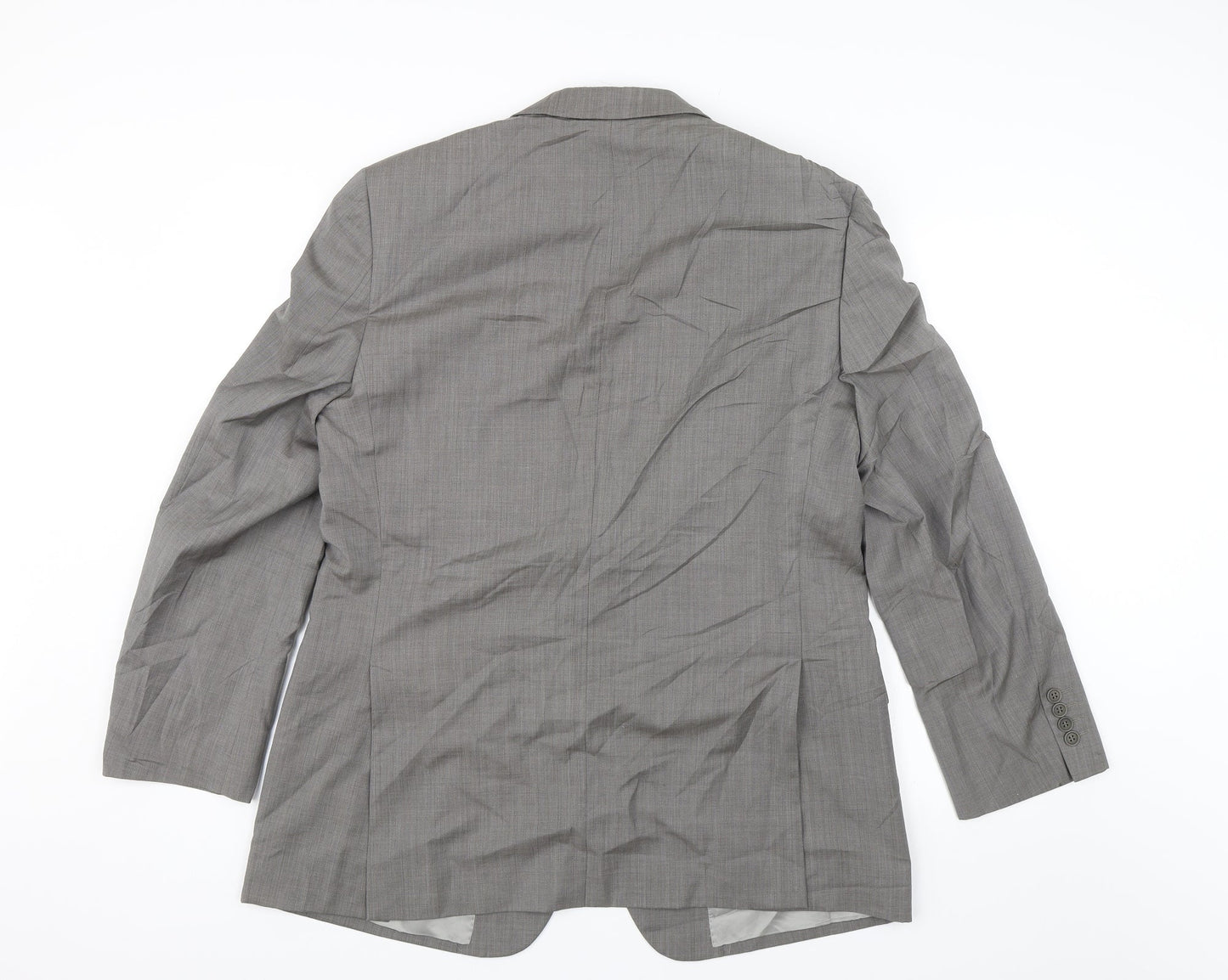 Marks and Spencer Mens Grey   Jacket Suit Jacket Size 42