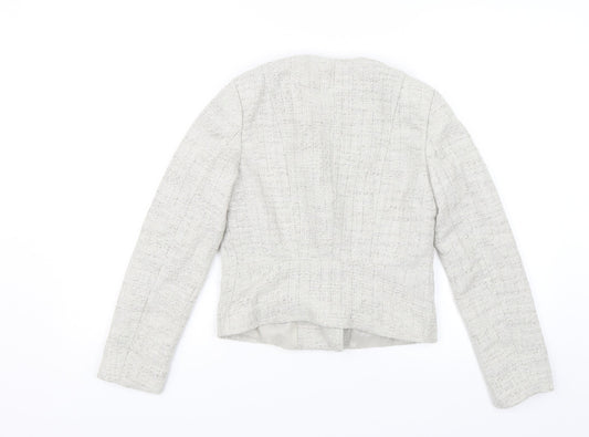 H&M Womens Grey   Jacket  Size 6