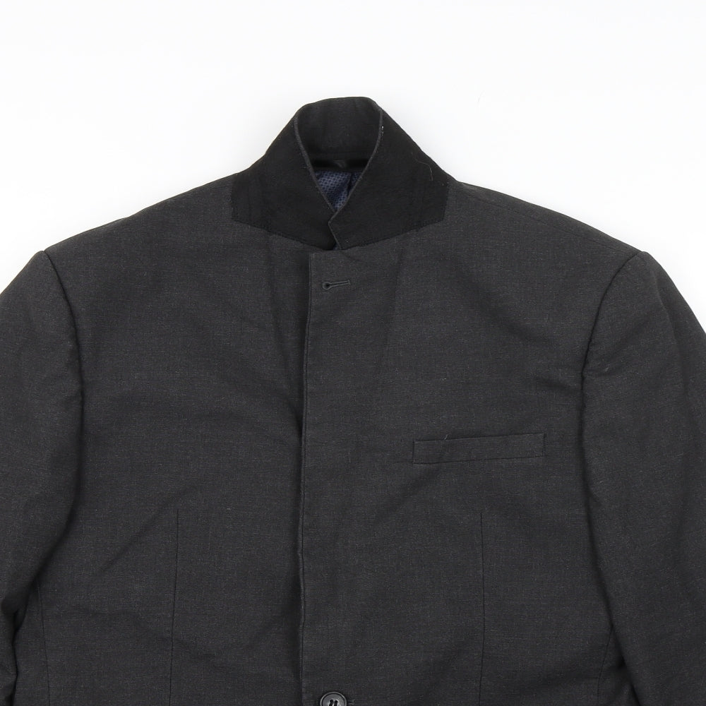 Brook Taverner Mens Grey   Jacket Suit Jacket Size 38