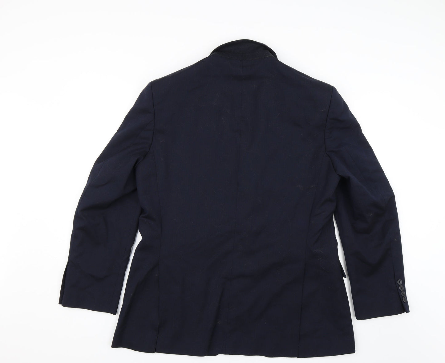 Preworn Mens Blue   Jacket Suit Jacket Size 42