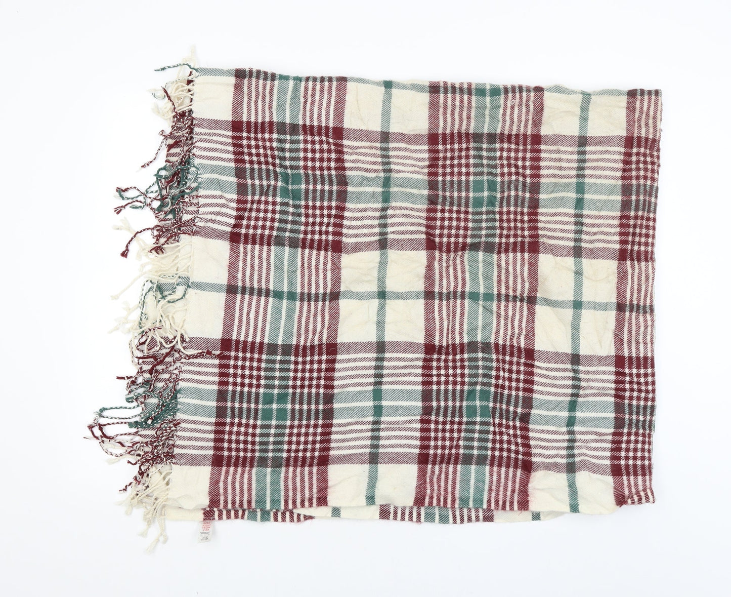 hOme Womens Beige Check   Shawl/Wrap