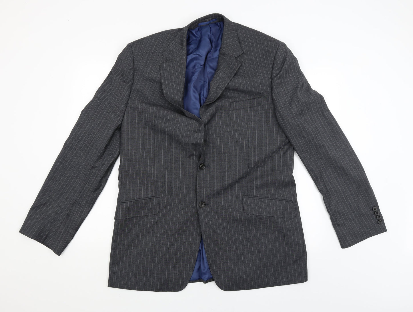 M&S Mens Grey   Jacket Blazer Size 42