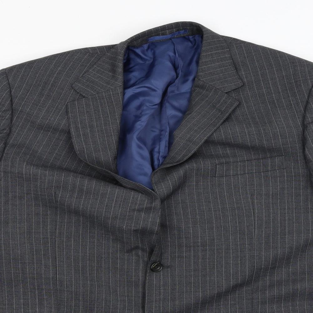 M&S Mens Grey   Jacket Blazer Size 42