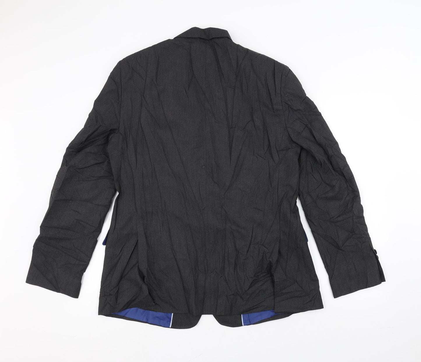Marks and Spencer Mens Black   Jacket Suit Jacket Size 44