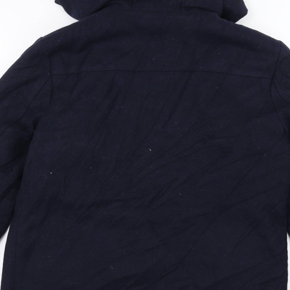 Twisted Soul Womens Blue   Parka Coat Size M