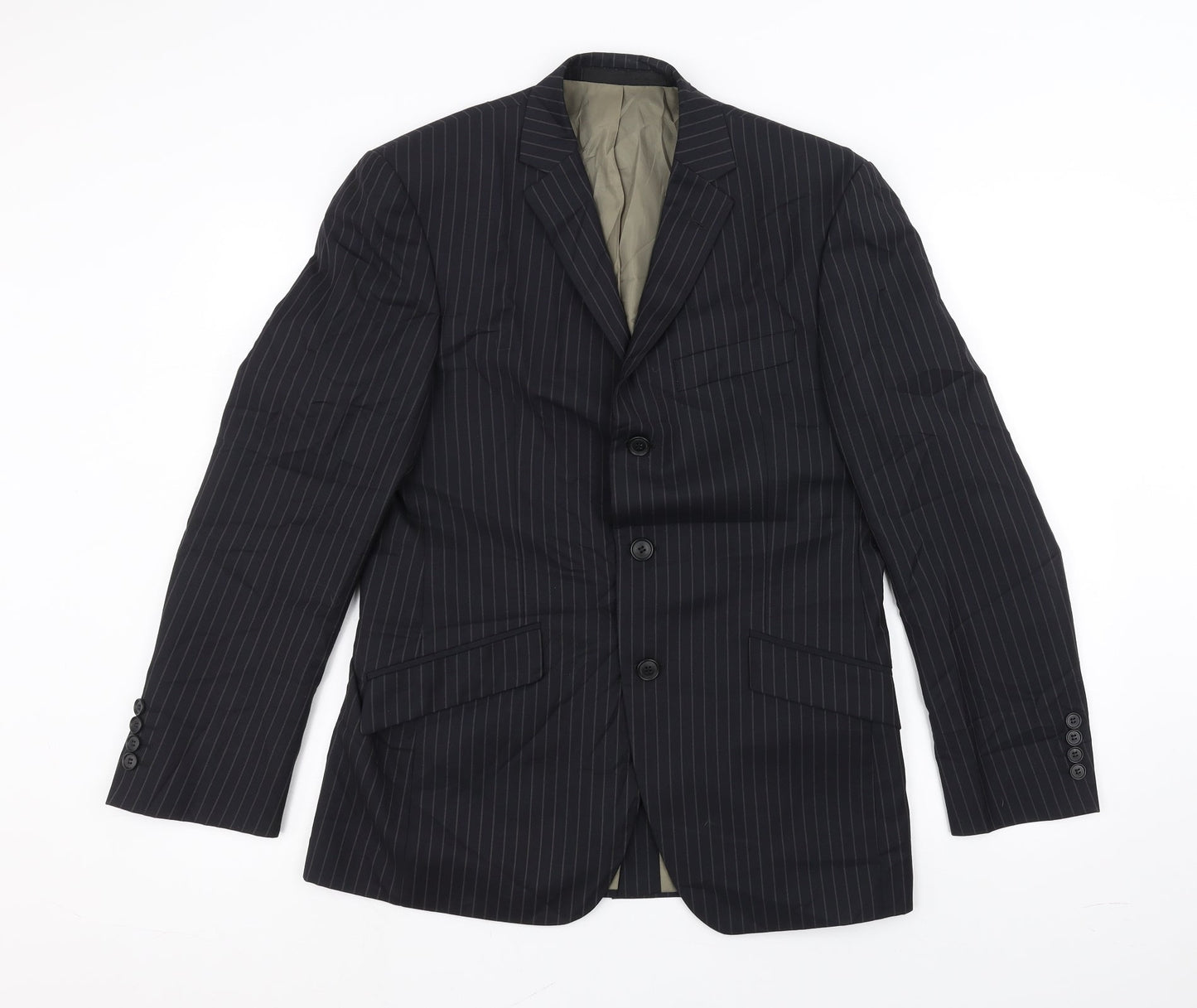 Marks and Spencer Mens Blue   Jacket Suit Jacket Size 38