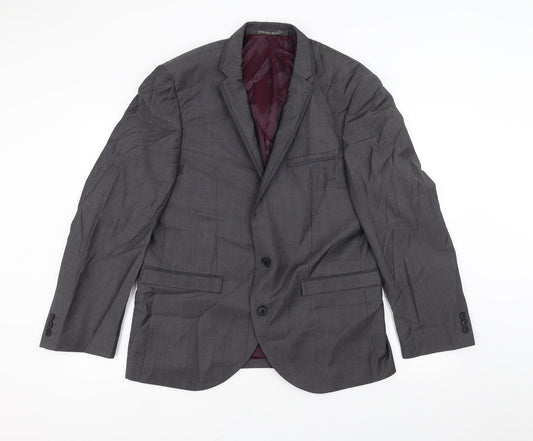 Marks and Spencer Mens Grey   Jacket Suit Jacket Size 42