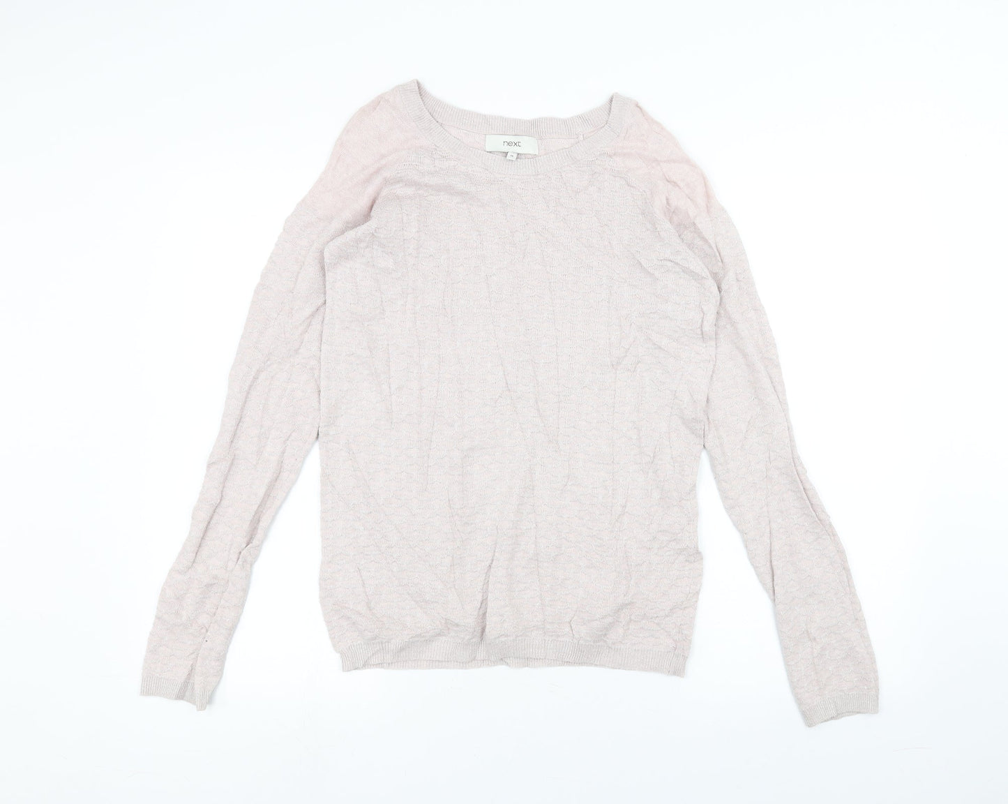 NEXT Womens Pink   Pullover Jumper Size 10