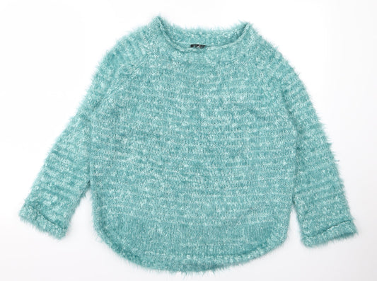 b&m Womens Green   Pullover Jumper Size S