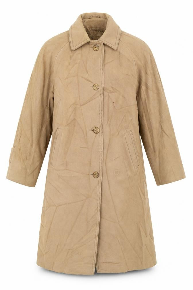 Preworn Womens Brown   Overcoat Jacket Size 12