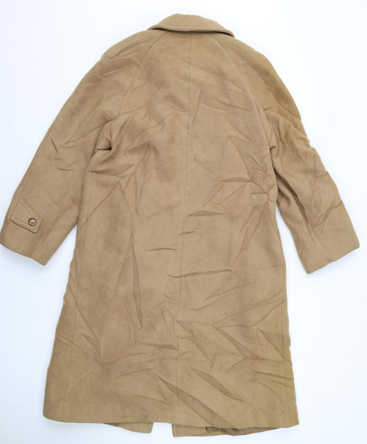 Preworn Womens Brown   Overcoat Jacket Size 12