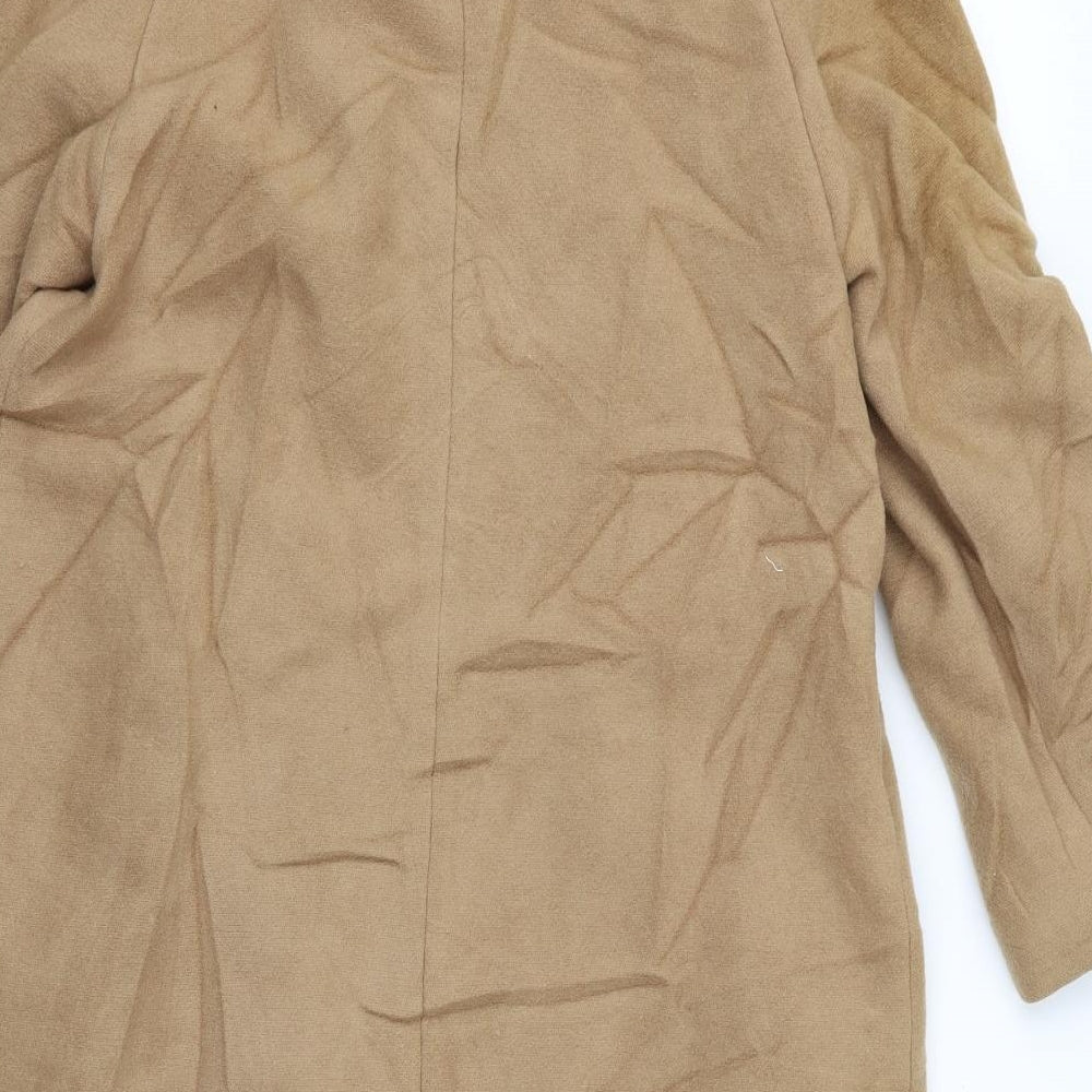 Preworn Womens Brown   Overcoat Jacket Size 12