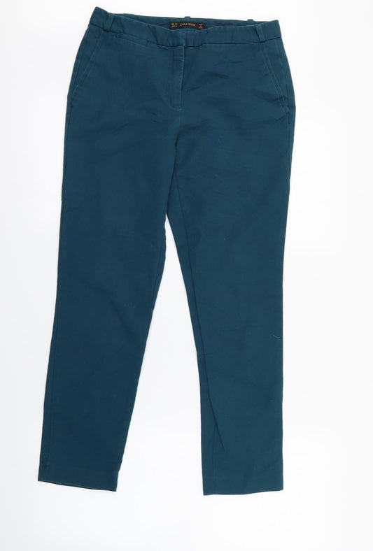 Zara Womens Blue   Skinny Jeans Size 36 in L25 in