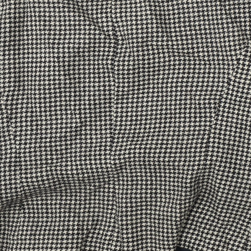 Jenni Barnes Womens Multicoloured Houndstooth  Jacket Blazer Size 12