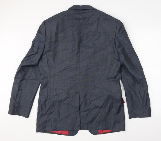 Preworn Mens Grey   Jacket Suit Jacket Size 42