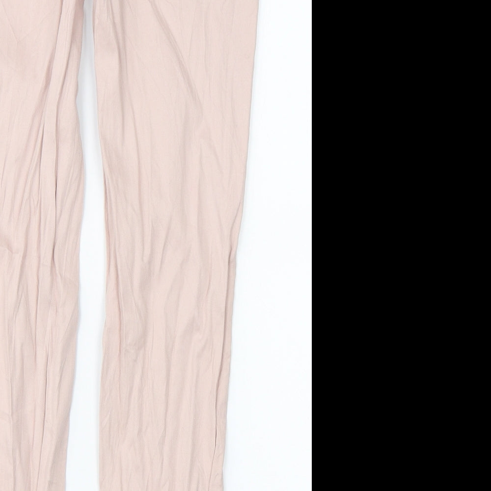 NEXT Womens Pink   Straight Jeans Size 8 L25 in
