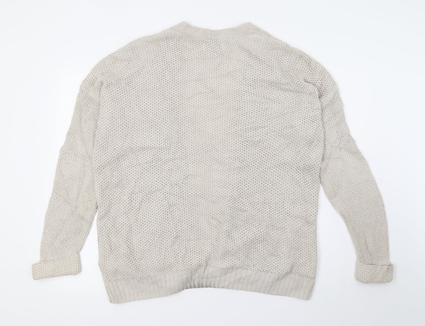 Hollister Womens Grey  Knit Cape Jumper Size S