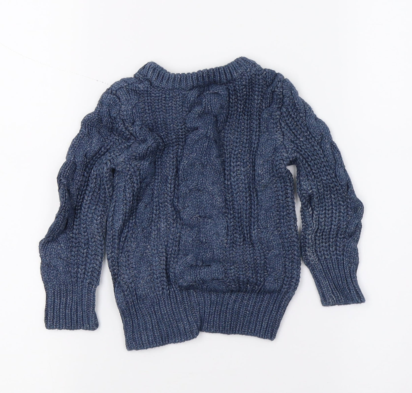 Gap Boys Blue  Knit Pullover Jumper Size 2 Years