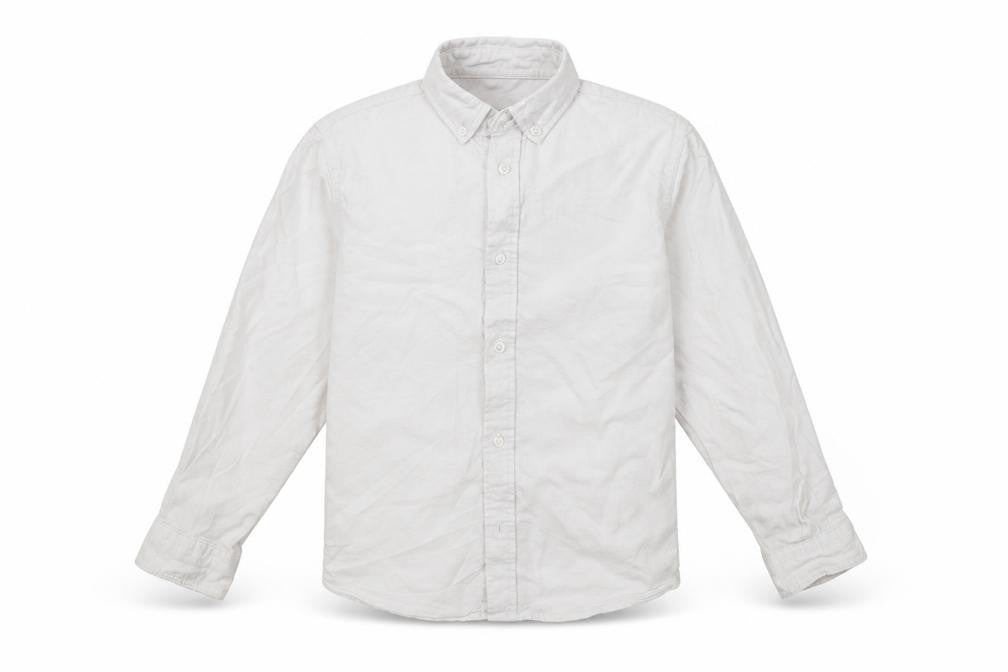 Primark Boys White   Basic Button-Up Size 4-5 Years