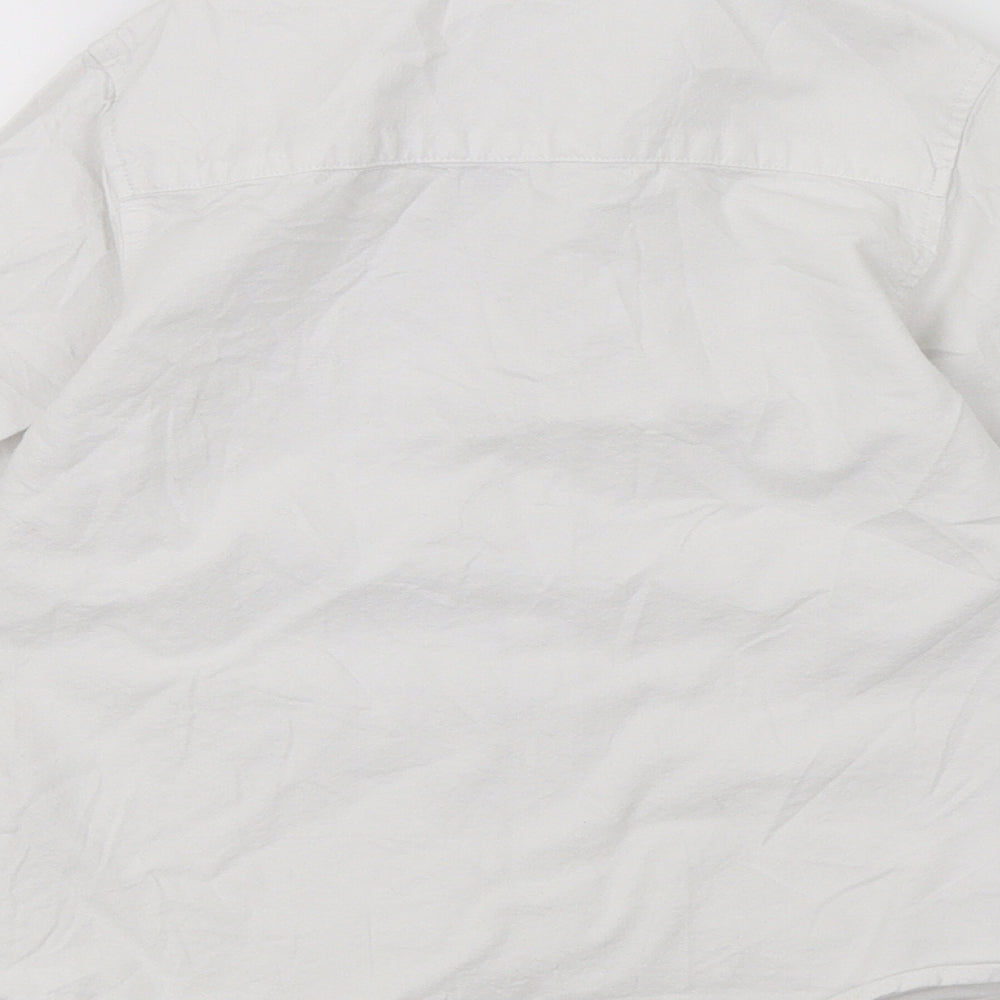 Primark Boys White   Basic Button-Up Size 4-5 Years