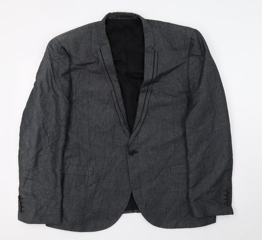 NEXT Mens Grey   Jacket Suit Jacket Size XL