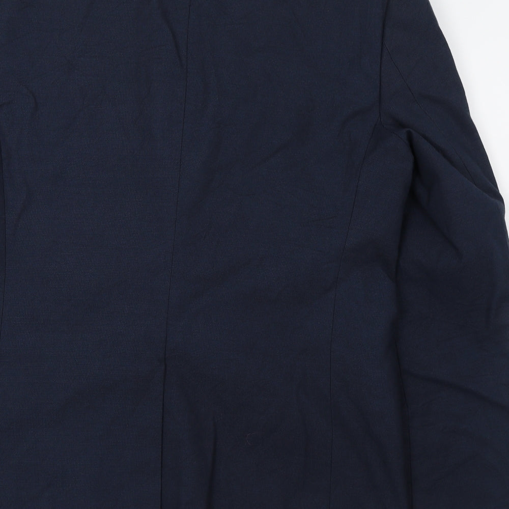 M&S Mens Blue   Jacket Suit Jacket Size M