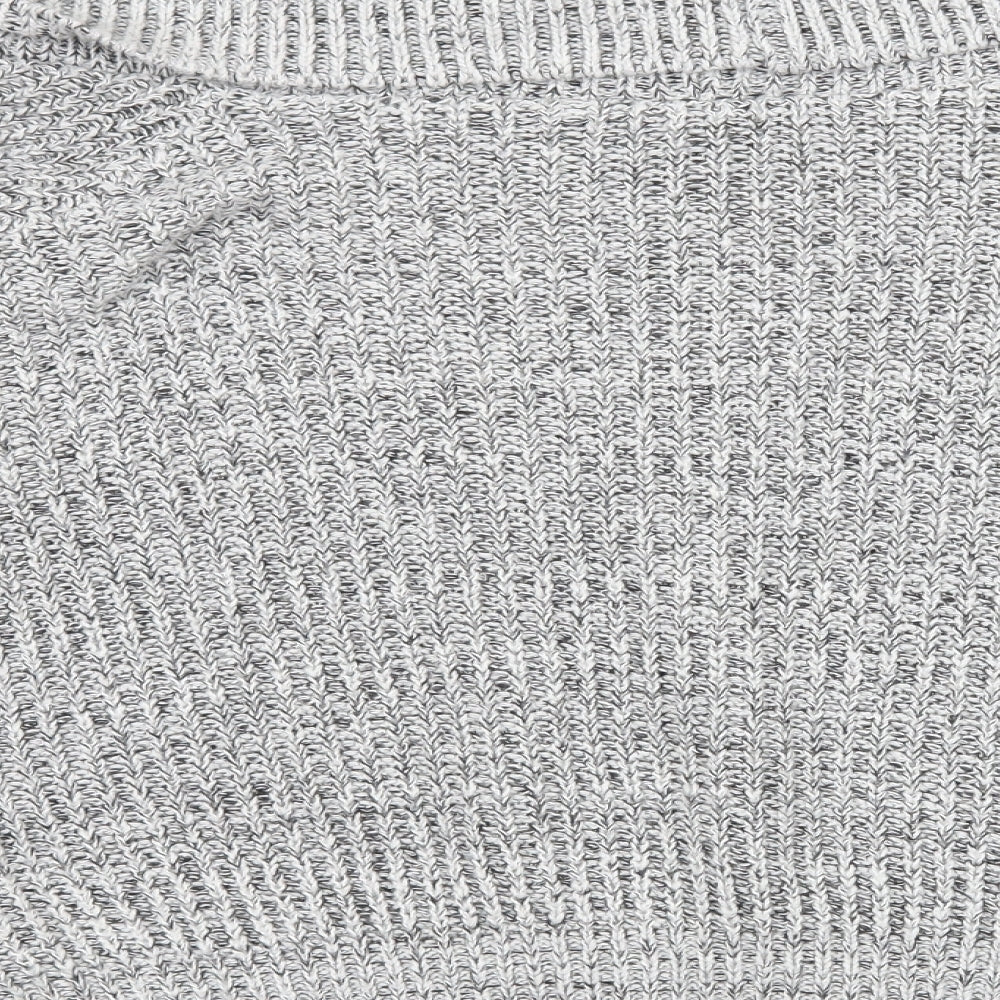 New Look Womens Grey  Knit Pullover Jumper Size 12