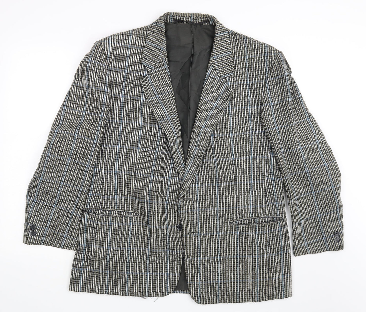 Brook Taverner Mens Green Striped  Jacket Suit Jacket One Size