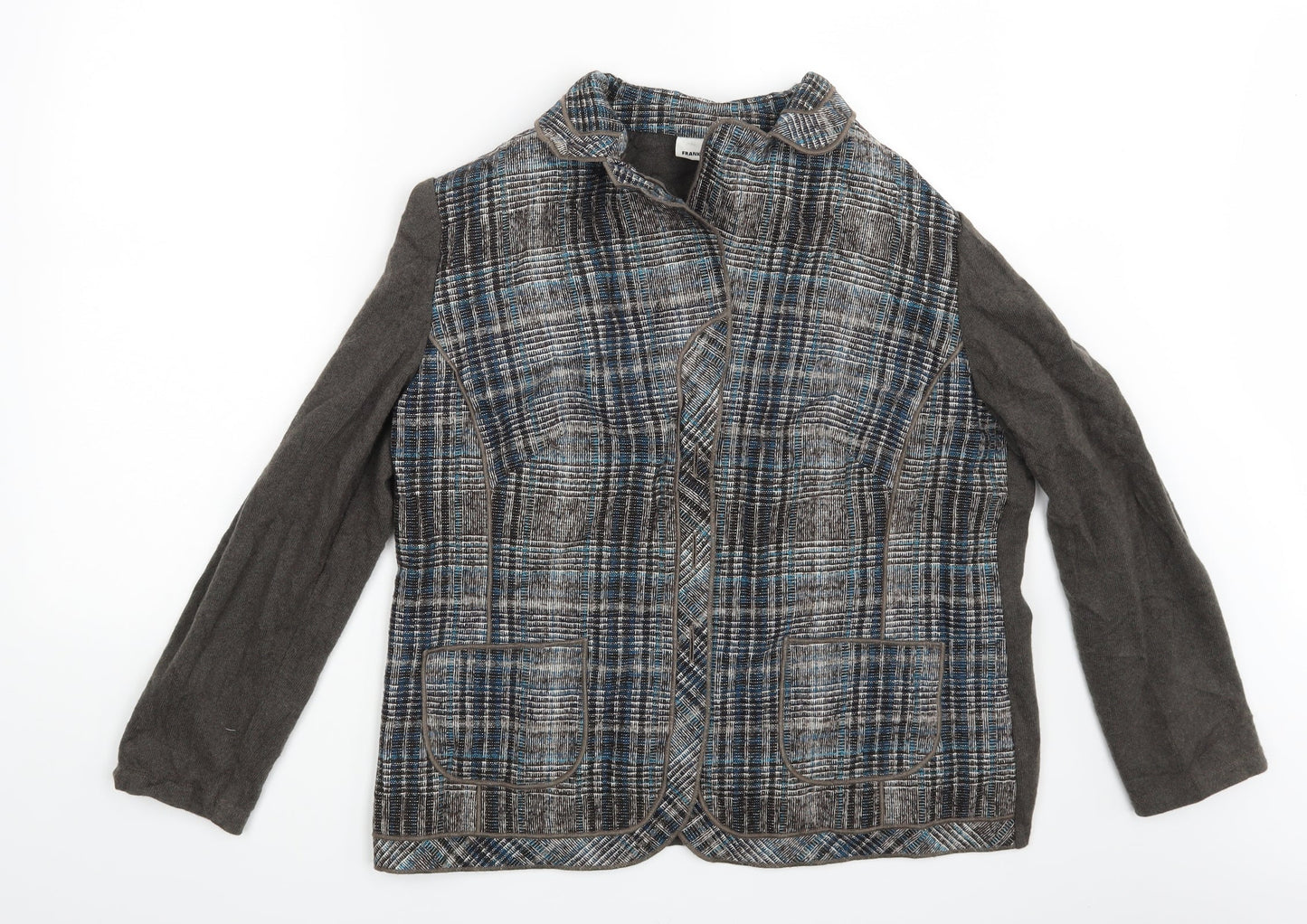 FRANK WALDER Womens Multicoloured   Jacket  Size 20