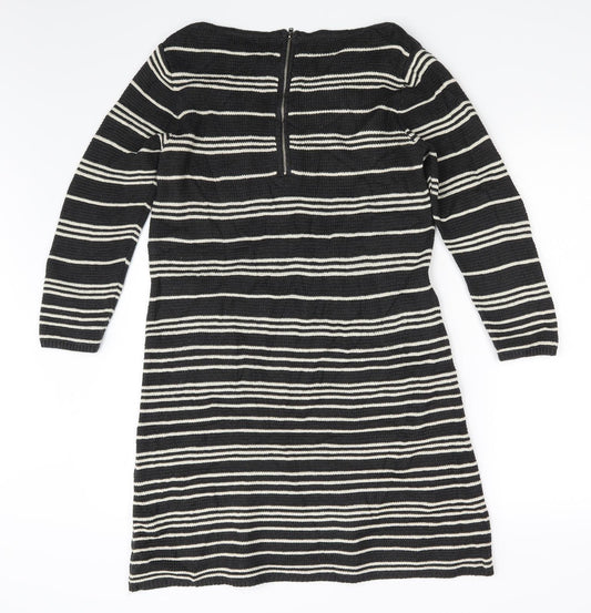 Monsoon Womens Multicoloured Striped  Pullover Jumper Size S
