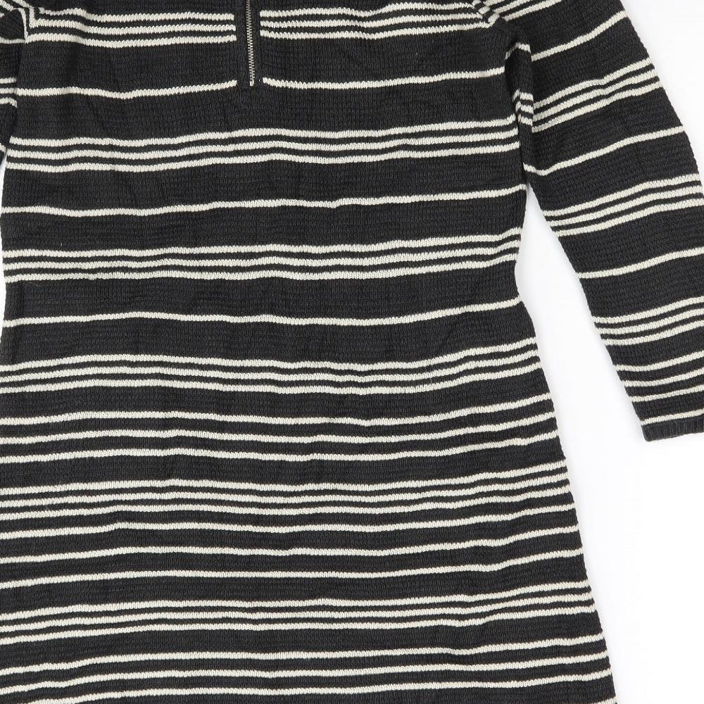 Monsoon Womens Multicoloured Striped  Pullover Jumper Size S
