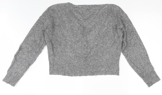 Jolie & Joy Womens Grey   Pullover Jumper Size L