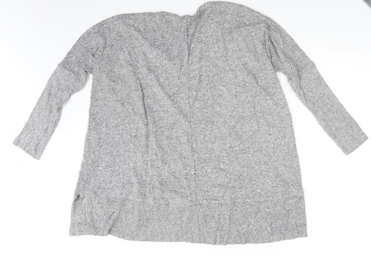 Chance or Fate Womens Grey   Pullover Sweatshirt Size M
