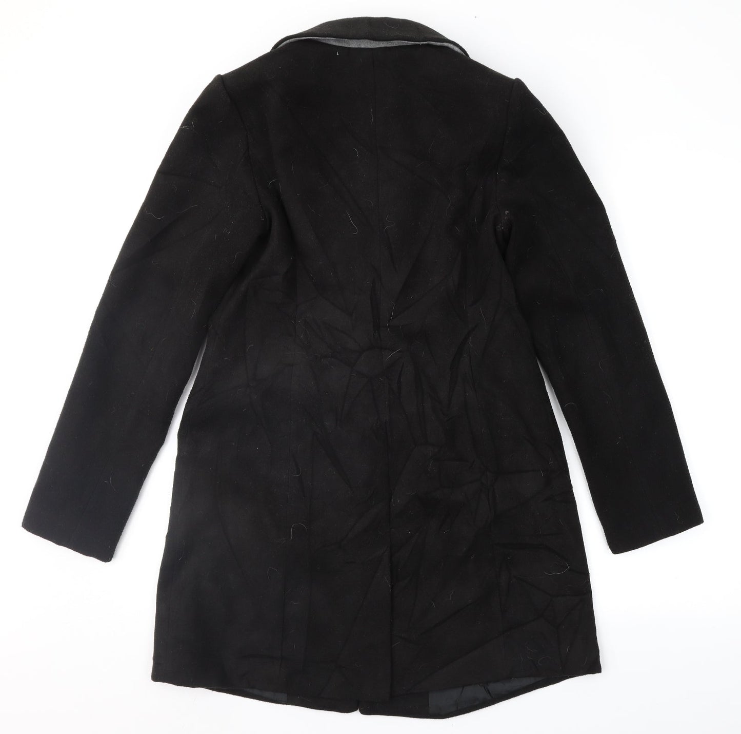 Atmosphere Womens Black   Overcoat Coat Size 10