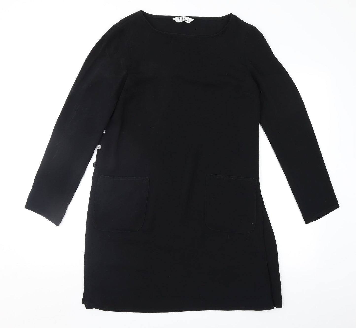 Marella Womens Black   A-Line  Size 8