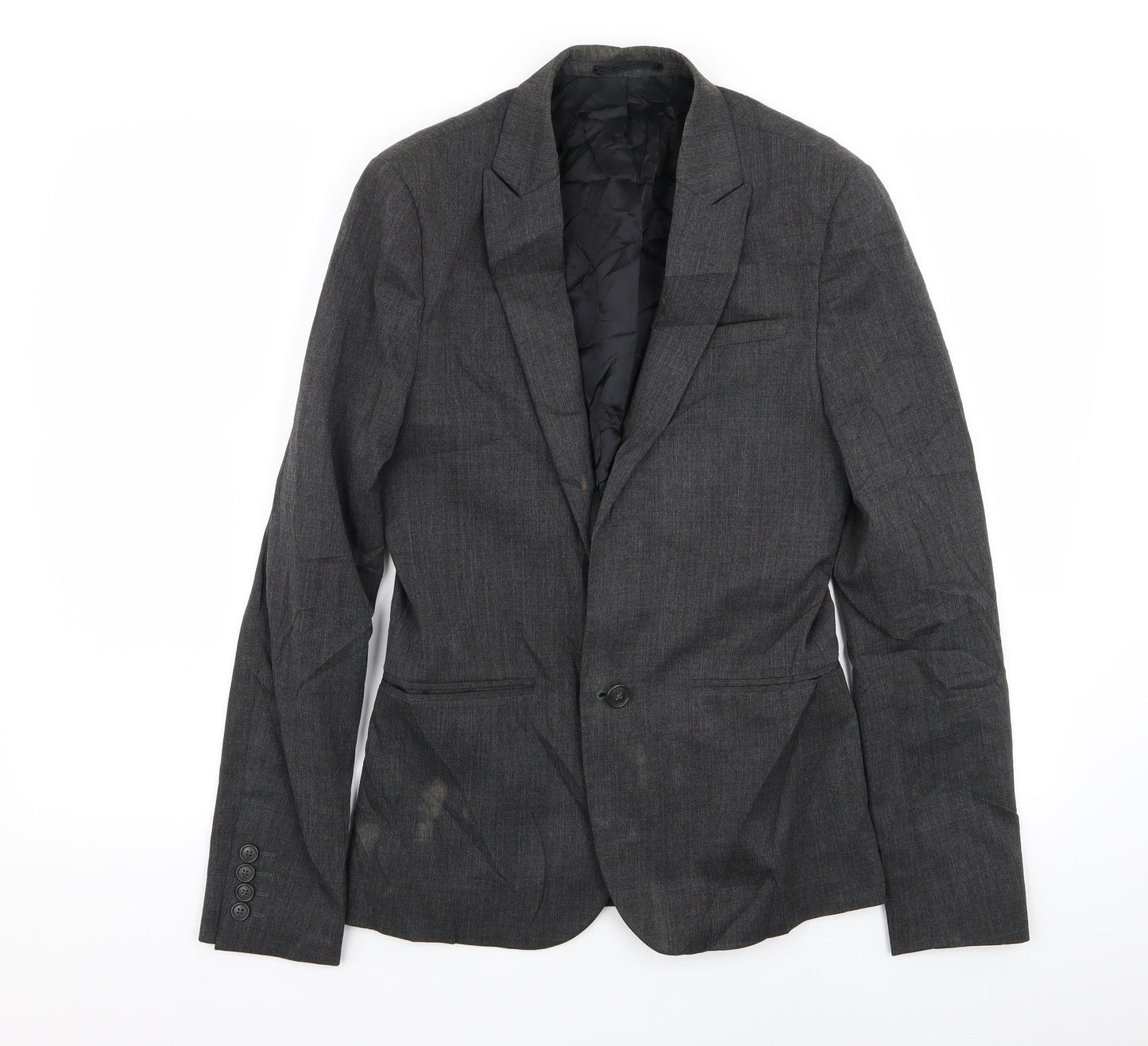 ASOS Mens Grey   Jacket Blazer Size 34