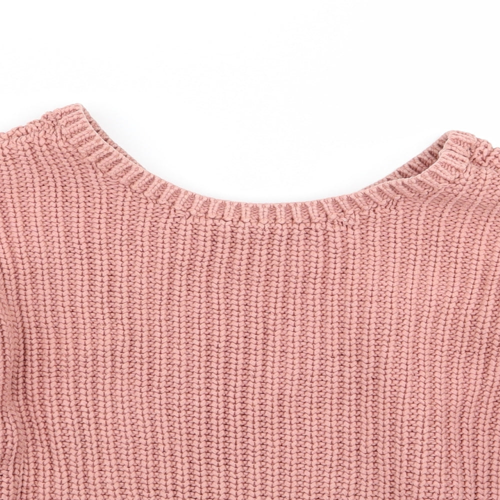 Lindex Womens Pink   Pullover Jumper Size S