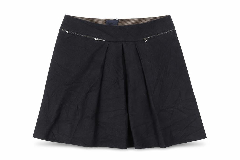 M&S Womens Blue   Flare Skirt Size 10