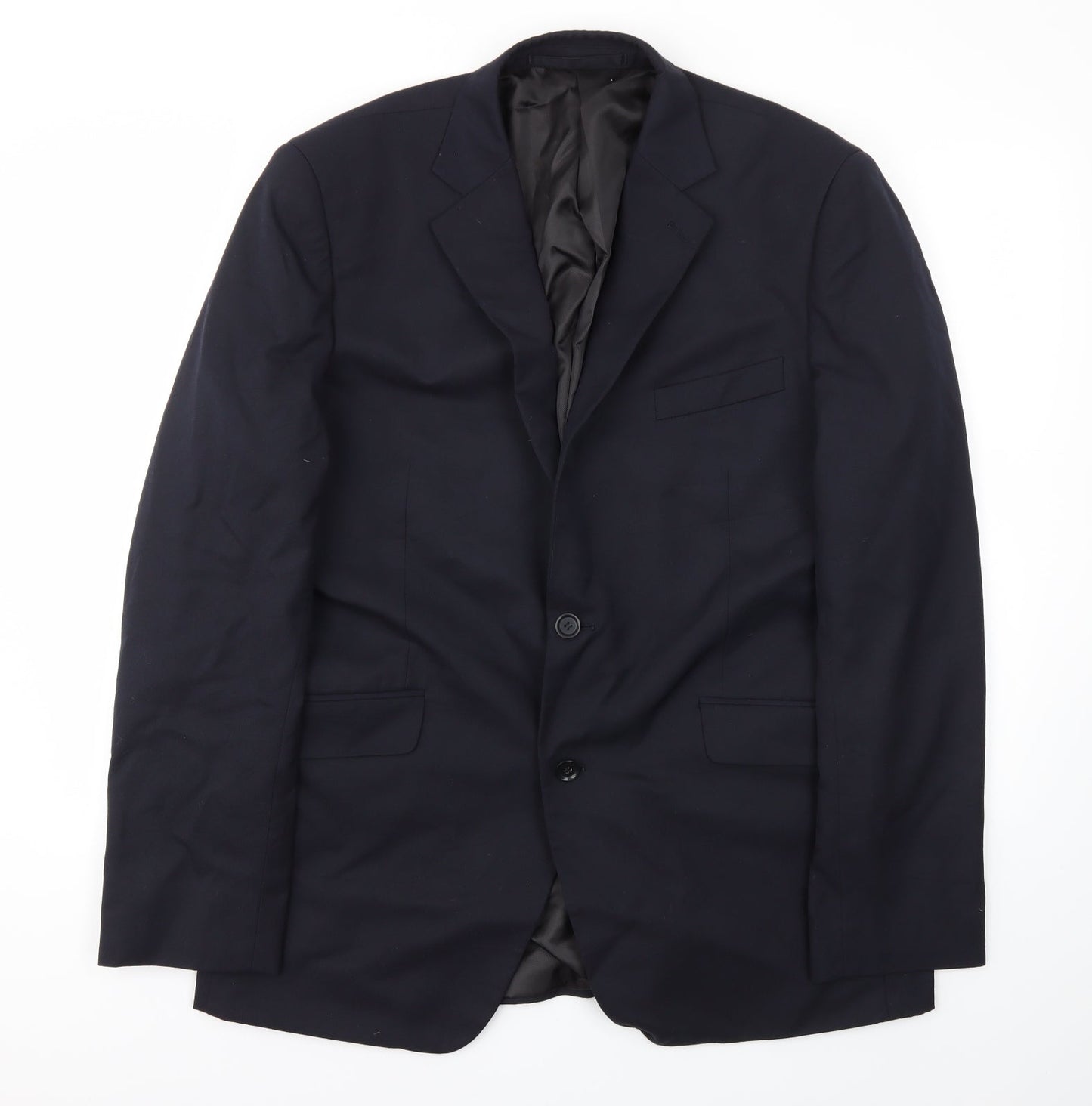 Preworn Mens Blue   Jacket Blazer Size 44