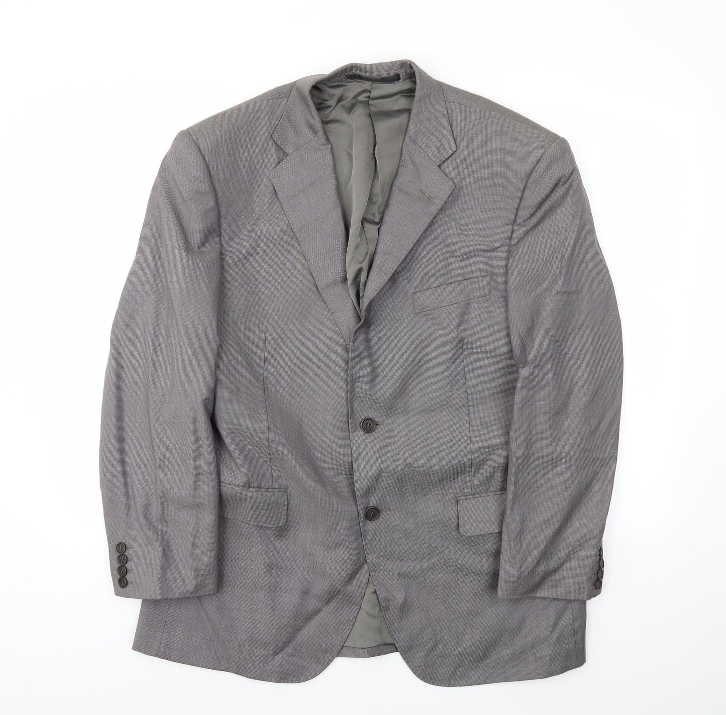 M&S Mens Grey   Jacket Blazer Size 42