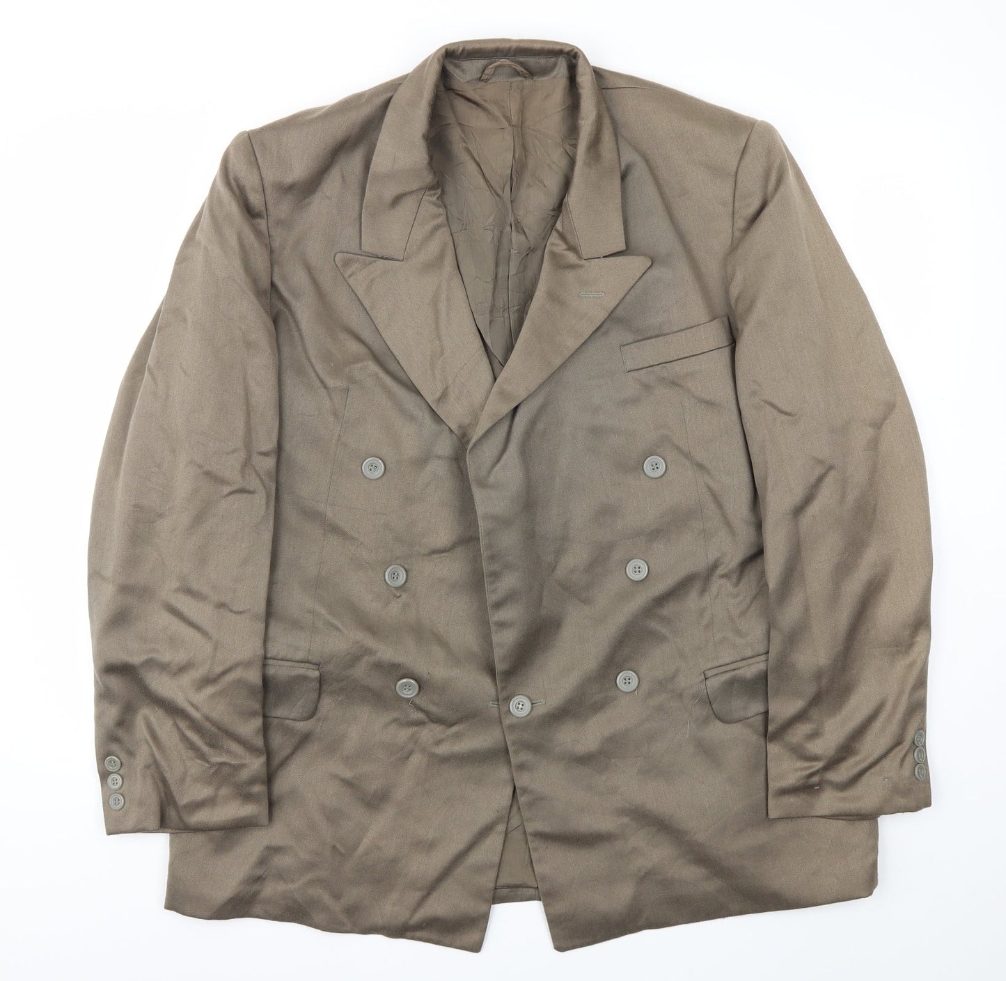 Preworn Mens Brown   Jacket Blazer Size 42