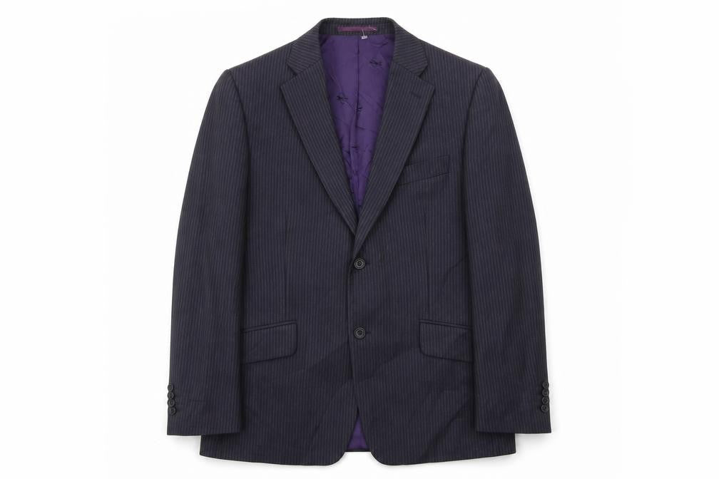 Mens 40 Chest Regular Paul Costelloe Blue Jacket