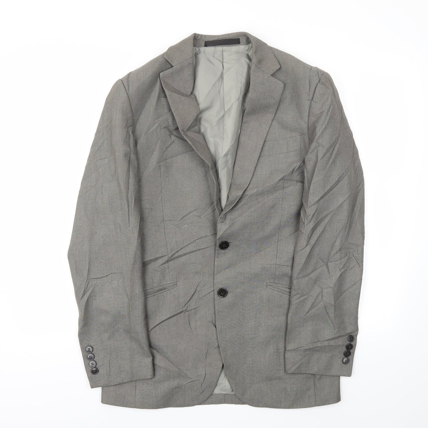 M&S Mens Grey   Jacket Blazer Size 34