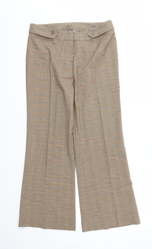 Preworn Womens Brown   Trousers  Size 10 L27 in