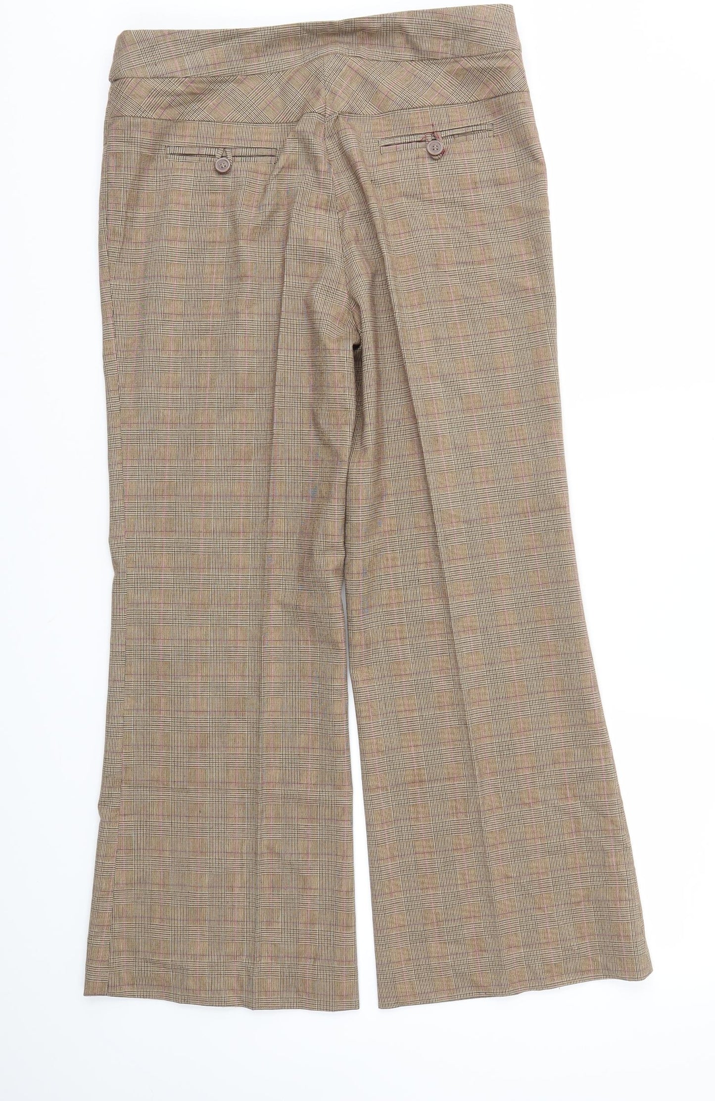 Preworn Womens Brown   Trousers  Size 10 L27 in