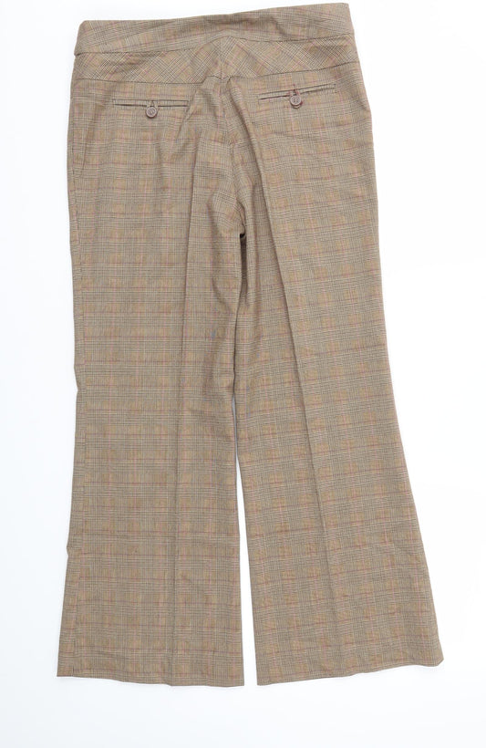 Preworn Womens Brown   Trousers  Size 10 L27 in