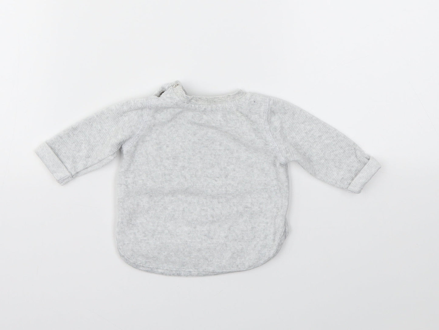 F&F Baby Grey   Basic T-Shirt Size 0-3 Months