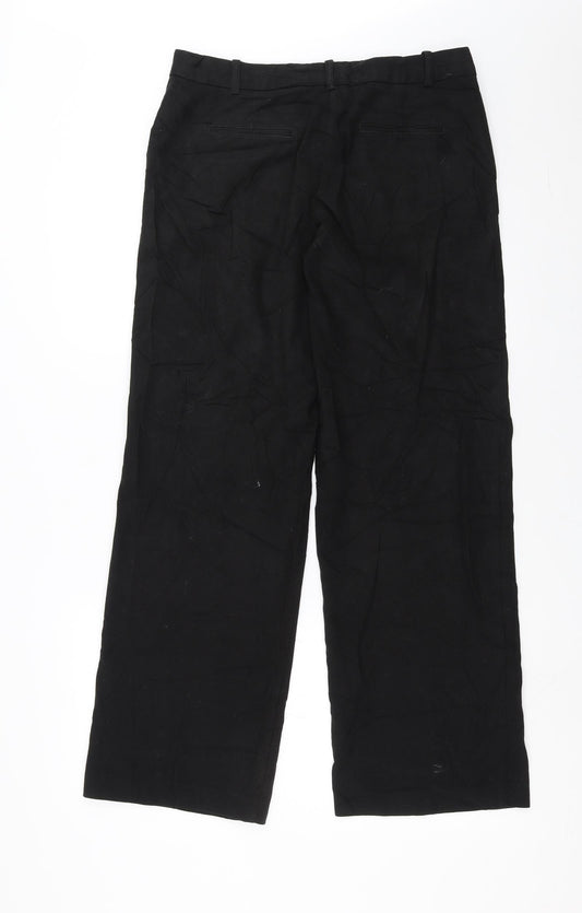NEXT Womens Black   Trousers  Size 10 L30 in