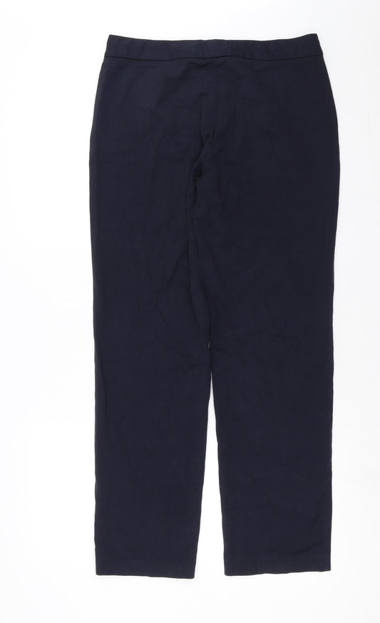 Marks and Spencer Womens Blue   Trousers  Size 12 L31 in