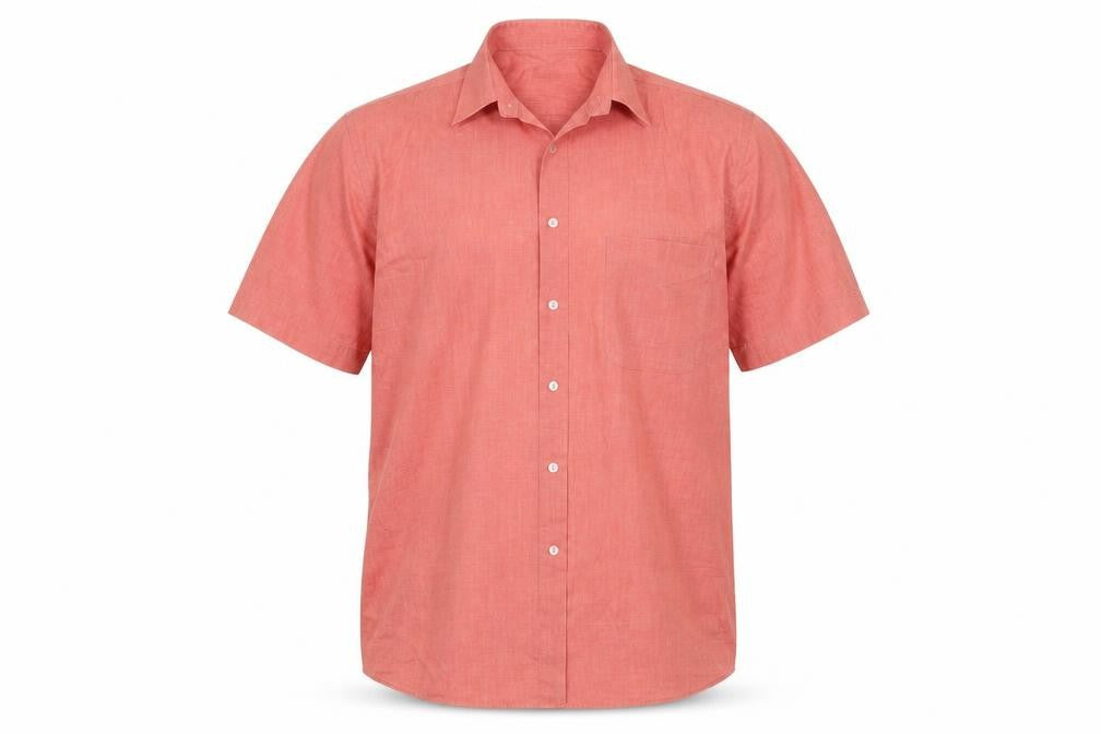 BHS Mens Pink    Button-Up Size 15.5